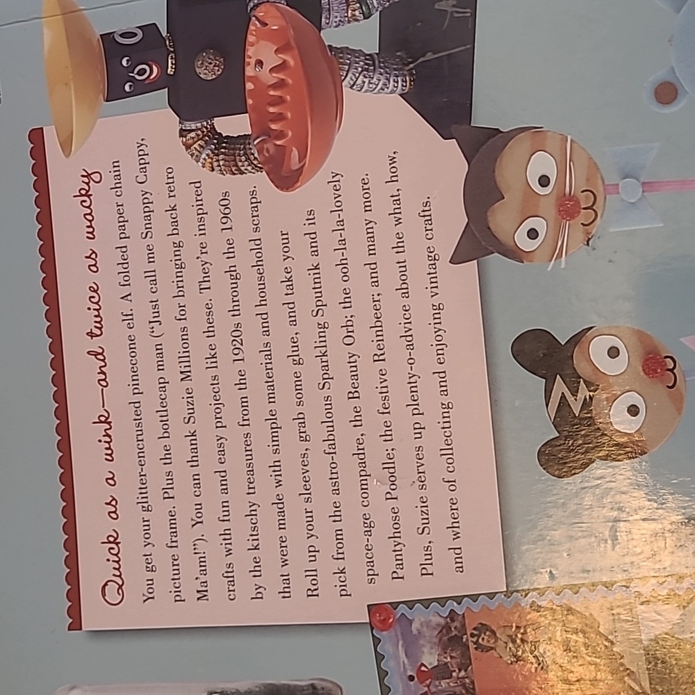 Retro Crafts Book by Suzie Millions - Picture 3 of 4